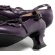 Iris Corolla Frame Square Heel Shoes(Reservation/8 Colours/Full Payment Without Shipping)
